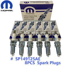OEM 6X Mopar Iridium Spark Plugs SP149125AE For 2011-2021 Dodge Jeep 3.6L Engine picture