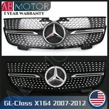 Black Dia-monds Style Grill W/LED For Benz GL-Class X164 07-12 GL320 GL350 GL450 picture