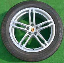 Factory Porsche Macan Wheels Goodyear Tires Sport Design OEM Set Perfect Genuine picture