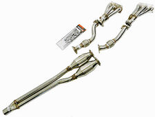 OBX Catted Exhaust Long Tube Header Fits VW Golf MK4 R32 MK-4 w/High picture