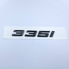Gloss Black Trunk Emblem Badge Rear Letters 335i fits BMW E90 E92 F30 3-Series picture