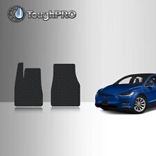 ToughPRO Custom Cut For Tesla Model X Front Row Floor Mats 2016-2021 picture