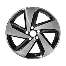 Refurbished 18x7.5 Machined Black Wheel fits 2018-2020 Volkswagen GTI 560-70056 picture