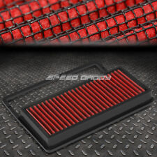 FOR 10-17 FIAT DOBLO 1.4T RED REUSABLE&WASHABLE HIGH FLOW DROP IN AIR FILTER picture