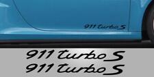 911 Turbo S door stickers 12