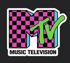 MTV Vinyl Sticker/Decal - Music Television - 80's - 90's - Videos - Reality TV picture