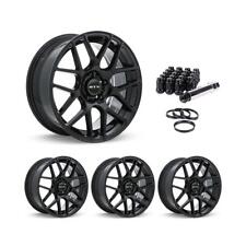 Wheel Rims Set with Black Lug Nuts Kit for 90-96 Chevrolet Lumina APV P887069 16 picture
