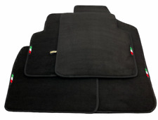 Floor Mats For Fiat Black Tailored Carpets Set For All Models 1986-2020 LHD NEW  picture
