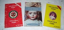 3 COCA COLA AND DOLL VALUES GUIDES- ALL 1 BID picture