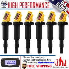 6 Pack High Performance Ignition Coil for BMW 328i 535i 550i 750i X3 X5 X6 UF592 picture