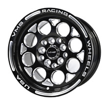 VMS Racing Black Modulo Milling Wheel Rim 15x8 5x100 5x120 ( 5x4.75) 5.3