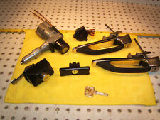 Mercedes Late 240D W123 Doors /Glove box/ trunk Lid / ignition OEM 1 SET & 1 key picture