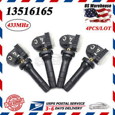 Set of (4) 13516165 TPMS FOR GM CHEVY GMC CADILLAC BUICK TIRE PRESSURE SENSORS picture