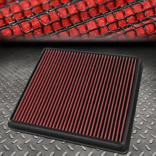 FOR F150/SUPER DUTY/EXPEDITION RED REUSABLE/DURABLE AIR FILTER INTAKE PANEL picture