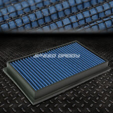 For Nissan/Infiniti/Scion Blue Reusable/Washable Drop In Air Filter Panel Blue picture