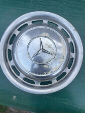1983 Mercedes W123 Stainless Wheel Hubcap 14 Inch Light Ivory OEM 240D picture
