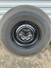 15x6 Steel COPO Wheel, Ash Gold with F70-15 Redline Tires / Hurst Cheater Slicks picture