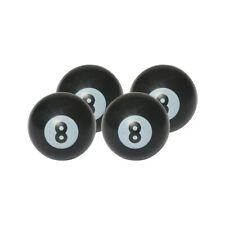 4 PCS 8 Ball Tire/Tube Air Stem Valve Caps for Car, Bike, Motorcycle etc. picture