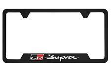 Toyota GR Supra Black License Plate Frame picture