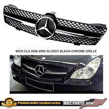 Diamond Grille Mercedes Benz W219 CLS500 CLS600 CLS Grille Grill 1 FIn SBK