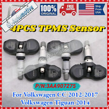 4PCS TPMS 3AA907275 Tire Pressure Sensor 433MHz For Volkswagen CC 2012-17 Tiguan picture