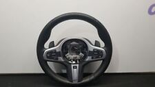 19 BMW M550I G30 HEATED STEERING WHEEL WITH CONTROLS AND PADDLE SHIFT BLACK picture