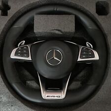 OEM Mercedes Benz C63 S C43 W205 AMG Genuine Steering Wheel 2015-2018 picture