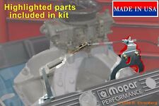For Mopar 440 High-Rise Victor / Indy Intake Throttle Bracket Mounting Kit Dodge picture