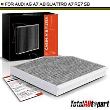 Activated Carbon Cabin Air Filter for Audi A6 A7 Quattro A8 Quattro RS7 S8 S7 S6 picture