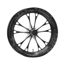 Weld 84B-15000 Wheel V-Series Frnt Drag Wheel Black 15x3.5 Anglia Mount picture