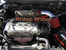 Red For 1992-1999 Toyota Paseo 1.5L L4 Air Intake System Kit + Filter picture