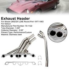 Stainless Exhaust Header Manifold Fit Nissan 280Z 280ZX L28E 77-83 Fit Datsun picture