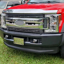 For Ford F250 F350 F450 F550 XL 2017-2019 Chrome Grille Overlay Grill Covers picture