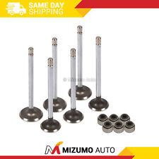 Intake Exhaust Valves w/ Seals Fit 85-88 Chevrolet Sprint Turbo 1.0 G10 6V picture