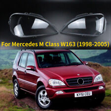 For 1999-2005 Mercedes Benz W163 ML320 ML350 ML500 Headlight Lamp Cover Shell picture