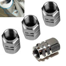 Silver Aluminum Metal Wheel Tire Valve Stem Air Caps Covers For Lincoln Town Car picture