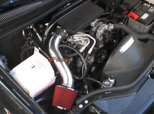 Black Red For 2005-2010 Jeep Grand Cherokee Commander 3.7L V6 Air Intake Kit picture