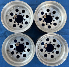 (4) Vintage 8 Lug Western Wheels Rims 16.5 x 9.75 Ford Chevy Dodge 8x6.5 picture