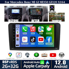 For Mercedes Benz Ml Gl Ml350 Gl320 X164 Car Radio Stereo GPS Carplay Android 12 picture