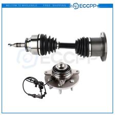 Front Wheel Bearing Hub Assembly & CV Axle Shaft for Ford Expedition 2003-2006 picture
