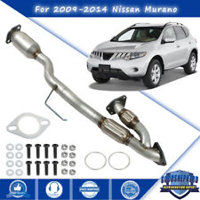 For Nissan Murano 3.5L V6 2009-2014 Rear Catalytic Converter Exhaust Flex Y-Pipe picture