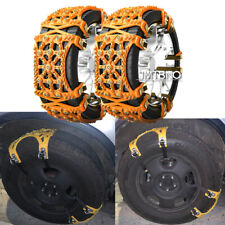 6X Universal Car Snow Anti Slip Tire Chains Emergency For Honda Toyota Mazda US picture