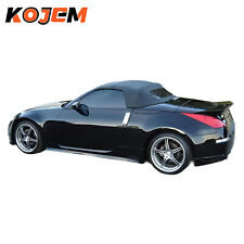 KOJEM For Nissan 350Z 2003-2009  Black Convertible Soft Top &Heated Glass Window picture