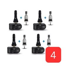 Set of 4 TPMS Sensors Kit HTS-A78ED for 2008-2015 Smart Fortwo 433MHz Frequency picture