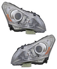 For 2010-2013 Infiniti G37 G25 Headlight Halogen Set Driver and Passenger Side picture