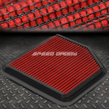 FOR 06-13 LEXUS IS250/IS350 RED REUSABLE&WASHABLE HIGH FLOW PANEL AIR FILTER picture