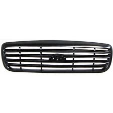 Grille For 1998-2011 Ford Crown Victoria Painted Black Shell & Insert Police Pkg picture
