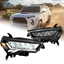 VLAND LED DRL Reflector Headlight For Toyota 4Runner 2014-2021 Startup Animation picture