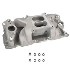 Dual Plane Intake Manifold for Small Block Chevy SBC 283 305 327 350 400 picture