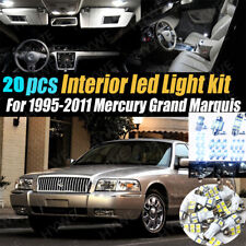 20pcs White Car Interior LED Light Bulb Kit for 1995-2011 Mercury Grand Marquis picture